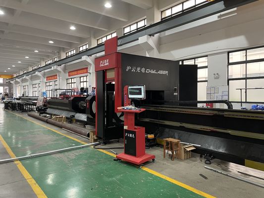 Máquina de corte de tubos a laser elétrico de alta precisão