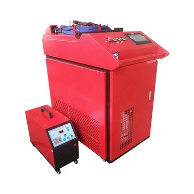 Máquina de solda a laser de fibra portátil de chapa de metal com 1000W 1500W 2000W 3000W de potência