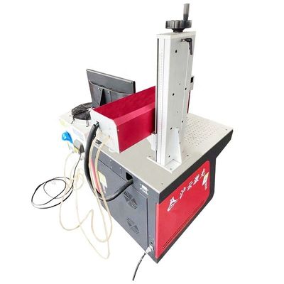10w 20w 30w 50w Máquina de Engravagem a Laser CNC para Software de Controle Profissional de Chapas Metálicas