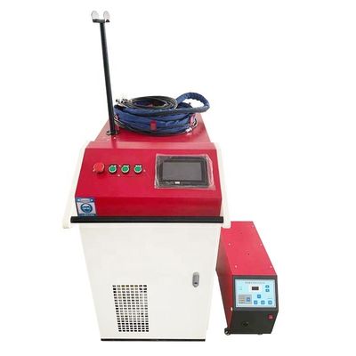Máquina portátil de soldagem a laser de 1000w para aço inoxidável em materiais de construção