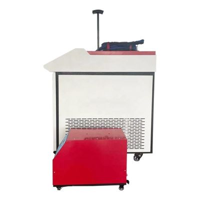 Máquina portátil de soldagem a laser de 1000w para aço inoxidável em materiais de construção