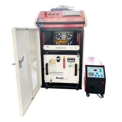 Máquina portátil de soldagem a laser de 1000w para aço inoxidável em materiais de construção