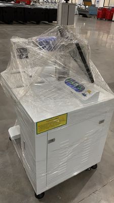 Máquina portátil de marcação a laser de fibra portátil de refrigeração por ar de marcação profunda para marcação de imagem de metais