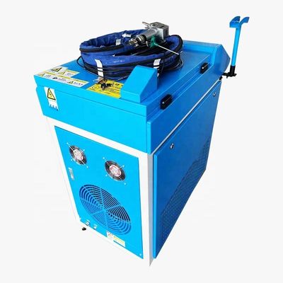 A solda de aço inoxidável tornou-se fácil com a máquina de soldagem a laser 4 em 1 LAPPING C Guidrail
