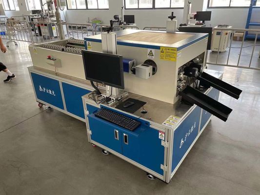 Sistema de controlo Cypcut Máquina de marcação a laser de fibra dividida de 30 W para gravação de jóias metálicas