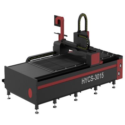 Máquina de corte a laser de precisão Raycus IPG para manuseio de chapas de metal